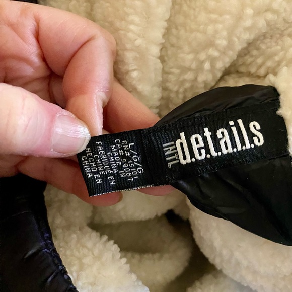 💥INTL d.e.t.a.i.l.s Winter REVERSIBLE Hooded Coat💥 NWT - Picture 7 of 14